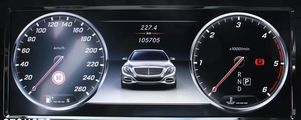 Mercedes-Benz Klasa S cena 250000 przebieg: 108000, rok produkcji 2016 z Olsztynek małe 562